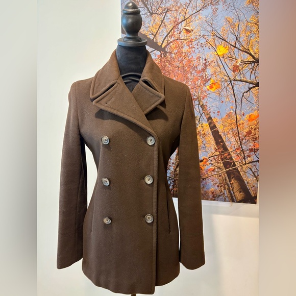 Calvin Klein Wool Coat - Picture 2 of 5